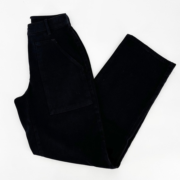 Aritzia Wilfred Free Modern Utility Pant Size 24 Black - Picture 2 of 9